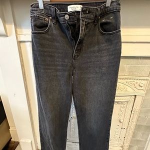 Abercrombie and Fitch high rise jeans